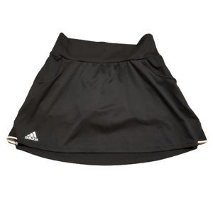 Adidas Aeroready Club Skirt Skort Tennis Golf Preppy Black Women's XS Brand New